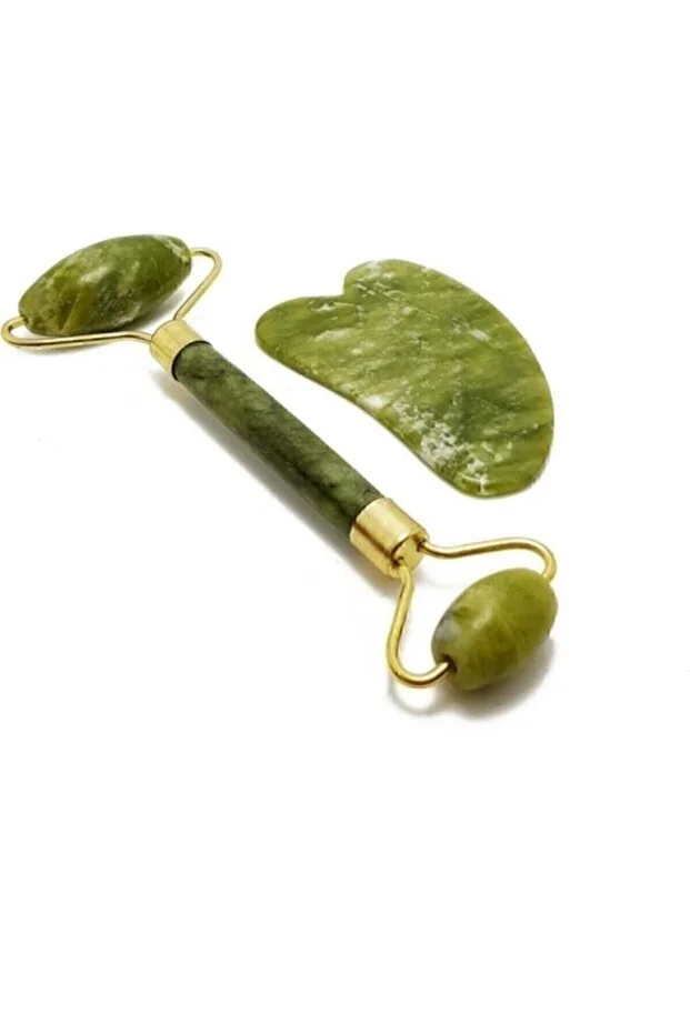 Glow Lift Jade Stone Massager Set