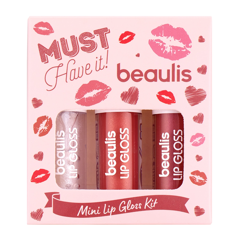 Beaulis Must Have It Mini Liquid Glossy Lipstick Set 213 Shimmerly