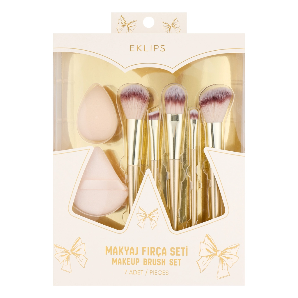 Eklips 7 pieces Makeup Brush Set