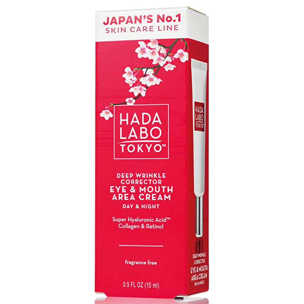 Hada Labo Tokyo Eyes and Mouth Around Wrinkle Cream 15 ml