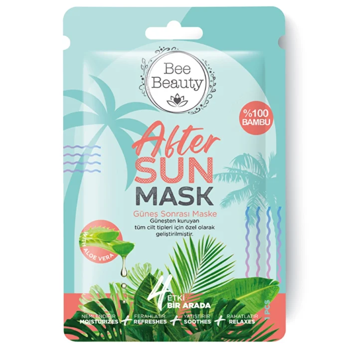 Bee Beauty After Sun Aloe Patio Paper Mask 25 ml