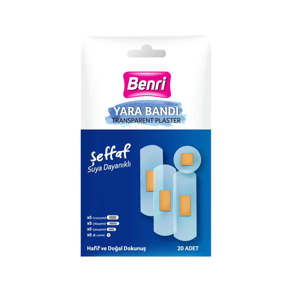 Benri Transparent Band 20s