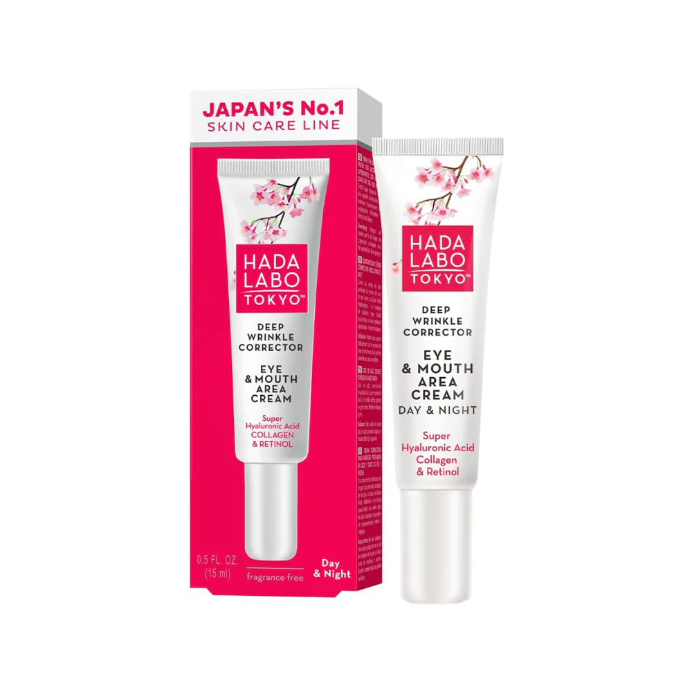 Hada Labo Tokyo Eyes and Mouth Around Wrinkle Cream 15 ml