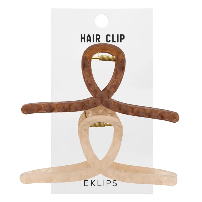 Eklips 2 Ply Iced Bow Buckle Coffee Beige