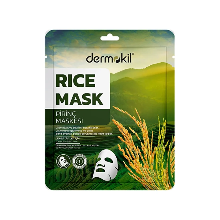 Dermokil Rice Mask 20 gr (For Stained Skin)