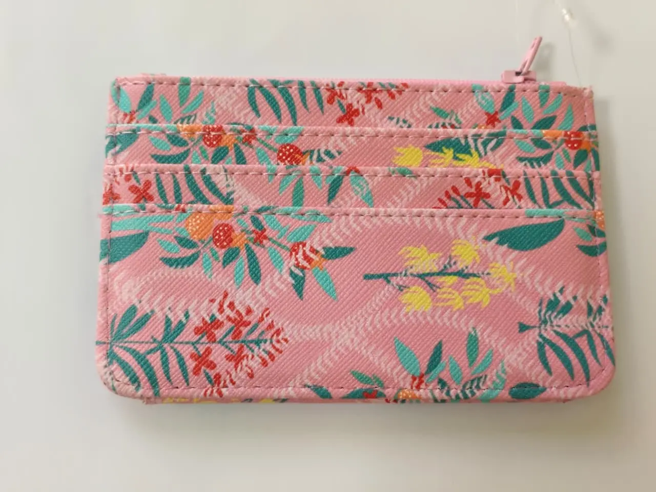 Eclipse floral card holder pink